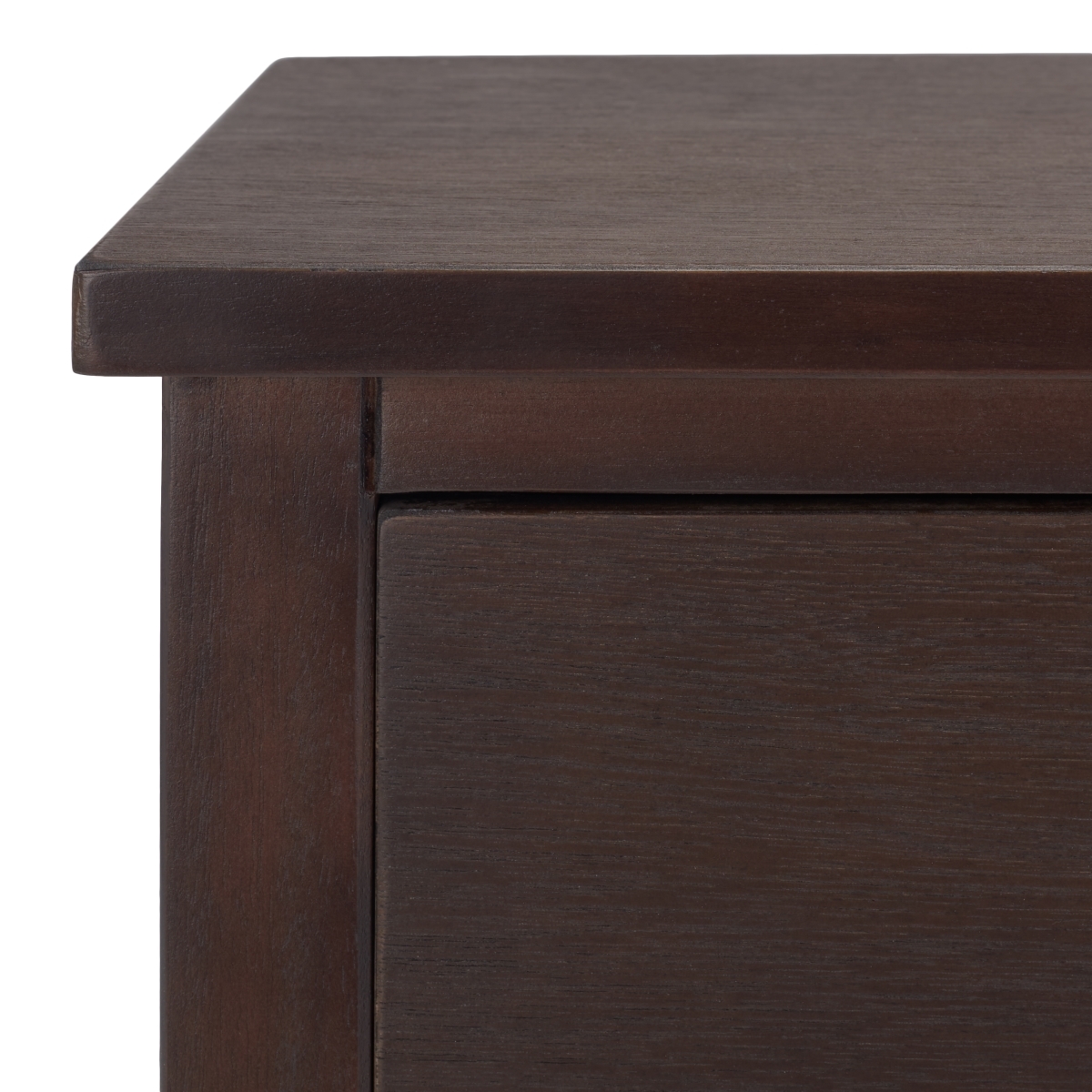Maxine Accent Table With Storage Drawer - Walnut - Safavieh - Image 2