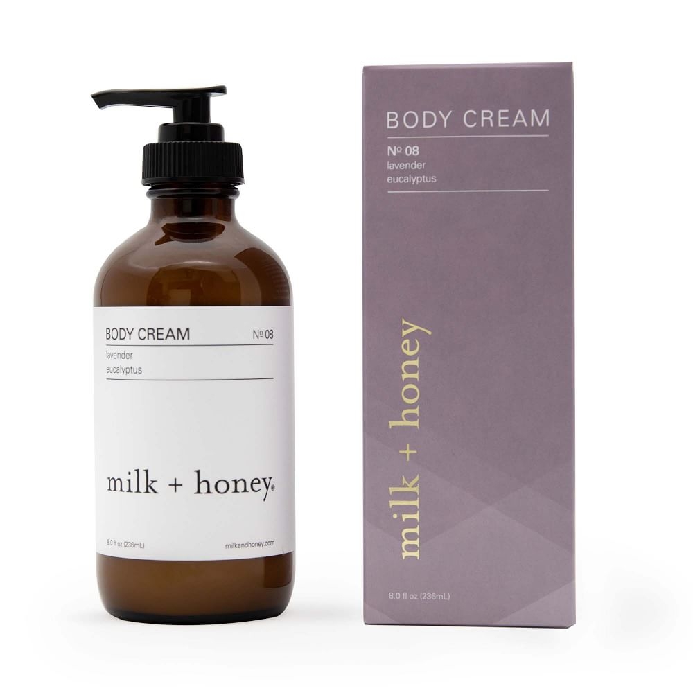 Body Cream, No. 08, Lavender & Eucalyptus, 8 oz. - Image 0