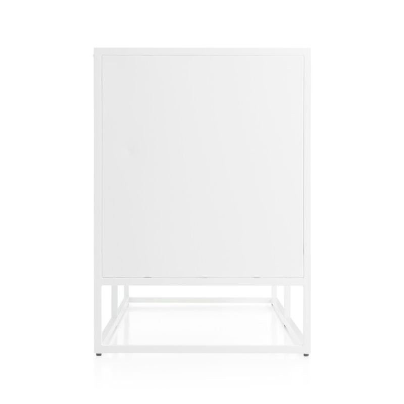 Casement White Large Metal Sideboard - Image 9