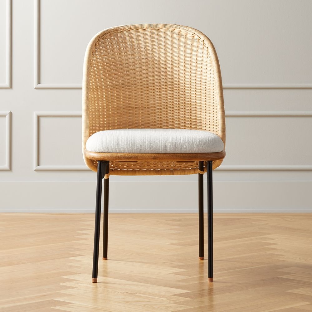 Chord Woven Back Dining Chair - Image 0
