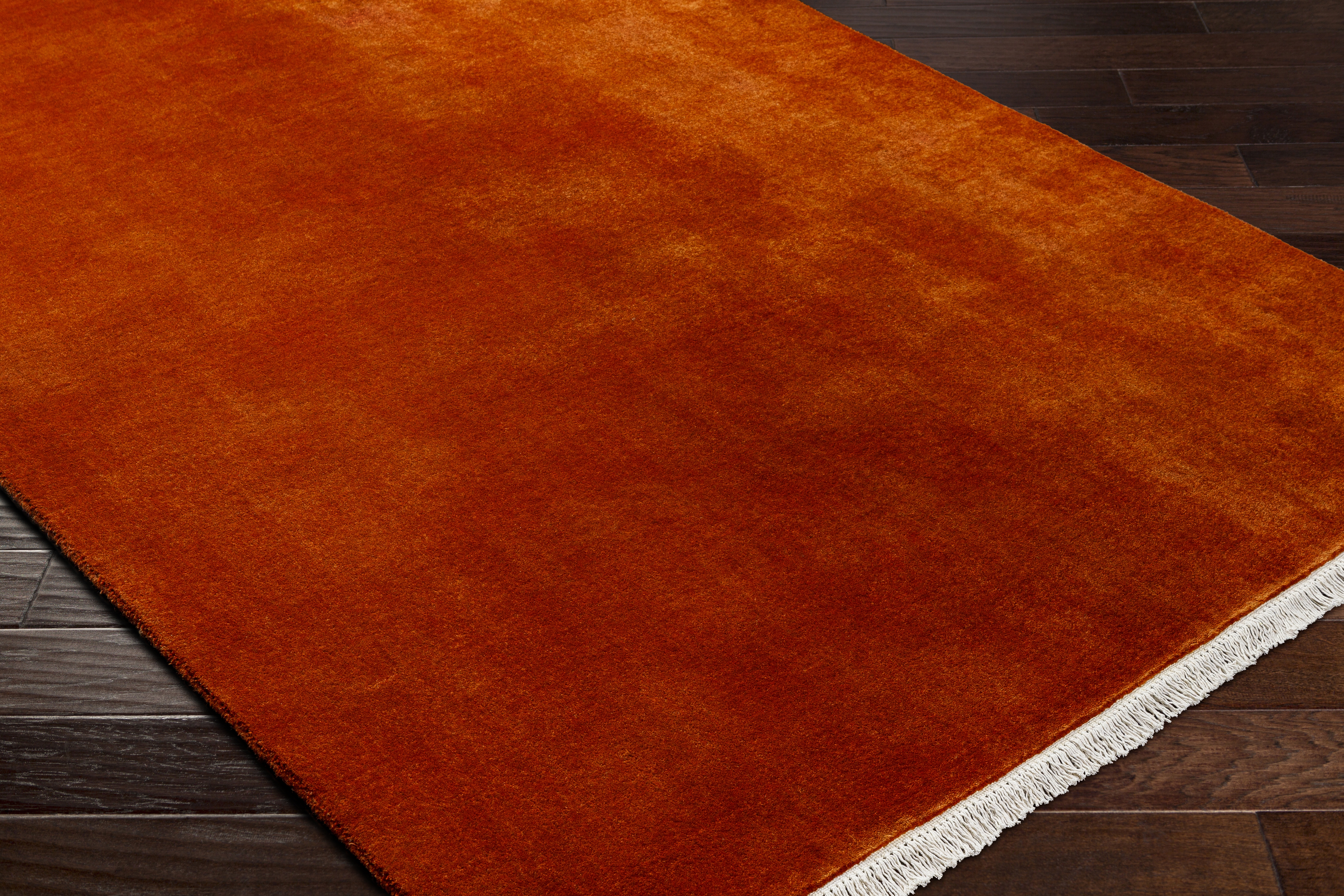 Evergreen Red Indoor 10' x 10' Handmade Rug - Image 4