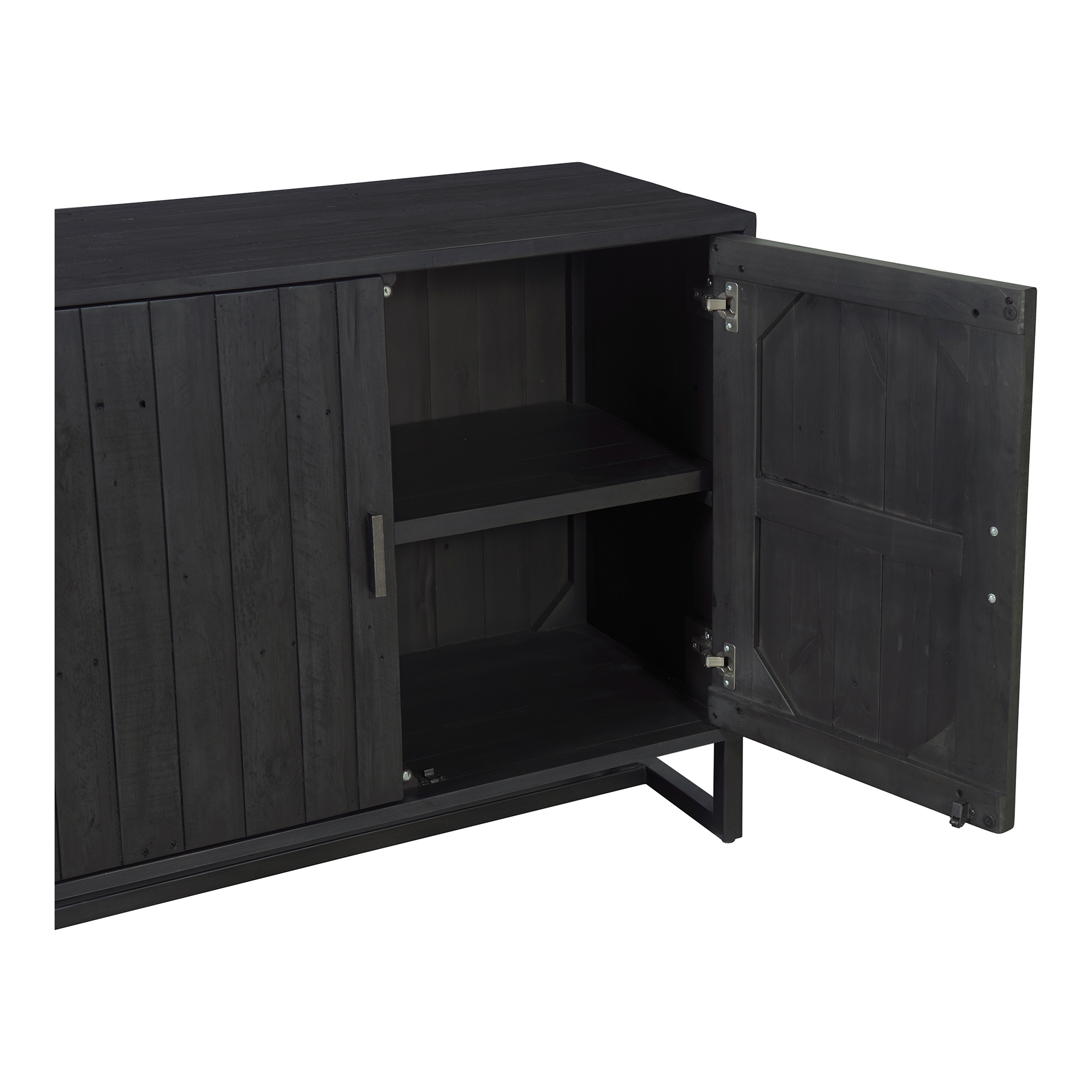 Sierra 2 Door Cabinet Black - Image 5