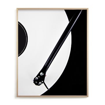 Silent Disco by Anika Toro Toro, 18X24, Full Bleed Framed Print, Black Wood Frame - Image 3