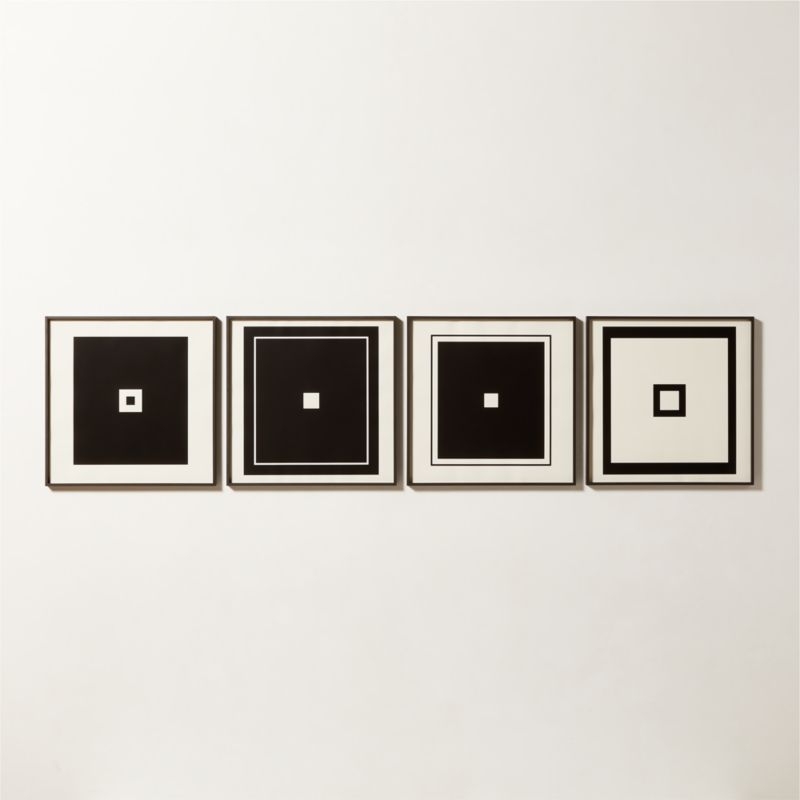 'Quarto 2' Framed Wall Art 24''x24'' by Ackerman - Image 4
