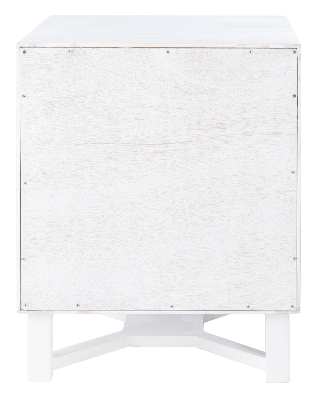 Hedwig 2 Drawer Nightstand - White / Natural - Safavieh - Image 7