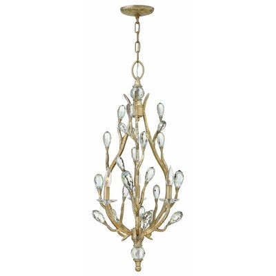 Diandre 3-Light Candle Style Geometric Chandelier - Image 0