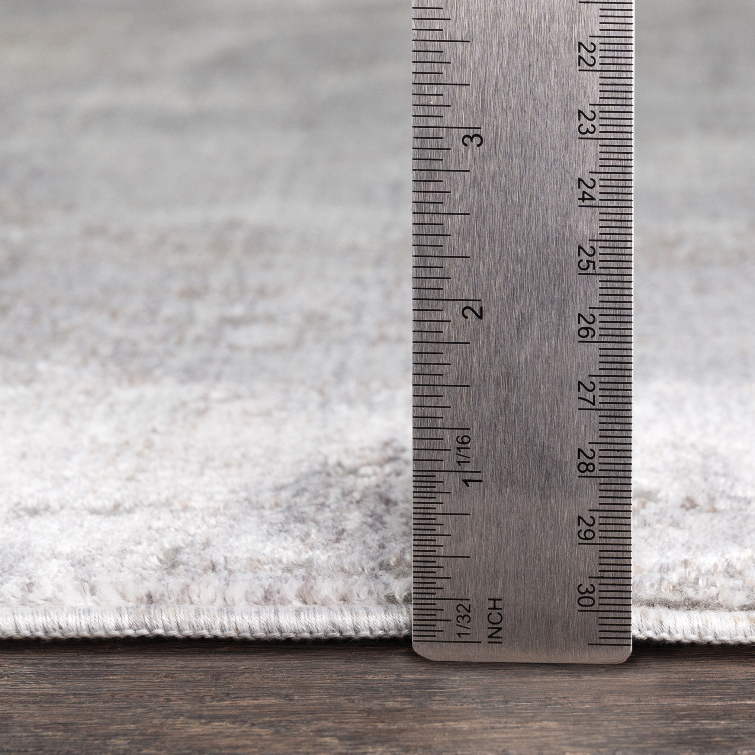 Wonder Gray Indoor 2' x 2'11" Machine Woven Rug - Image 5