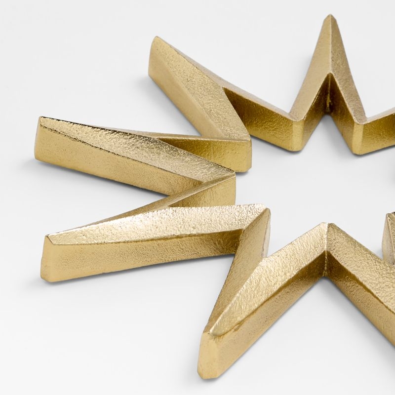 Star Gold Metal Trivet - Image 1