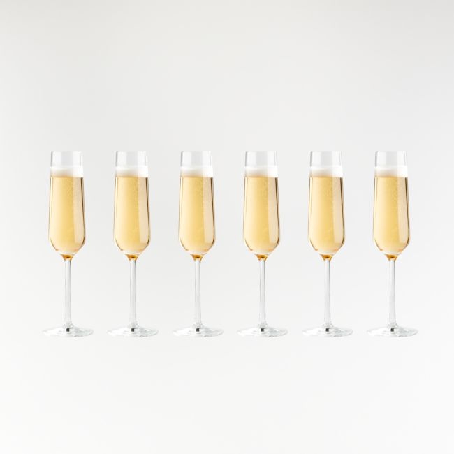 Schott Zwiesel Tour 8-Oz. Champagne Glasses, Set of 6 - Image 0