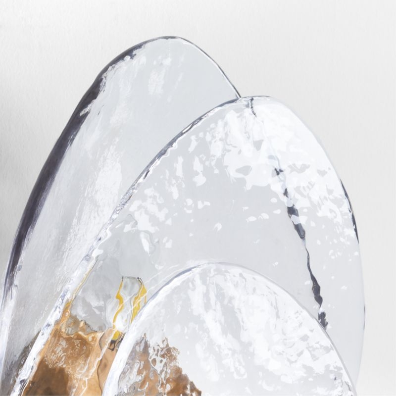 Darya Layered Glass Wall Sconce Light - Image 3
