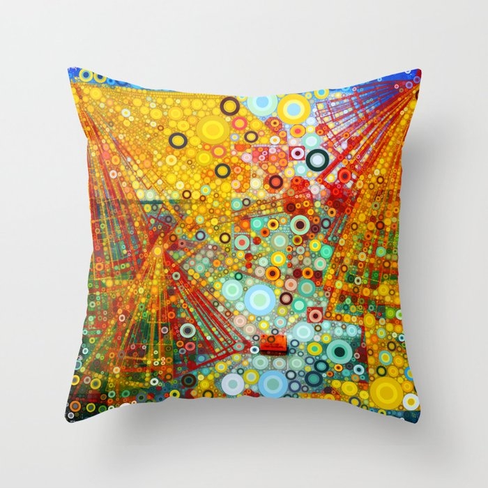 Rapture Throw Pillow by Olivia Joy St Claire X  Modern Photograp - Cover (16" x 16") With Pillow Insert - Outdoor Pillow - Image 0