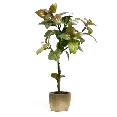 16" Artificial Herbs Tree in Pot - Image 0