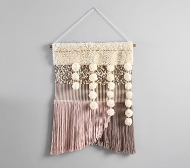 west elm x pbk Blush Woven Wall Tapestry - Image 0