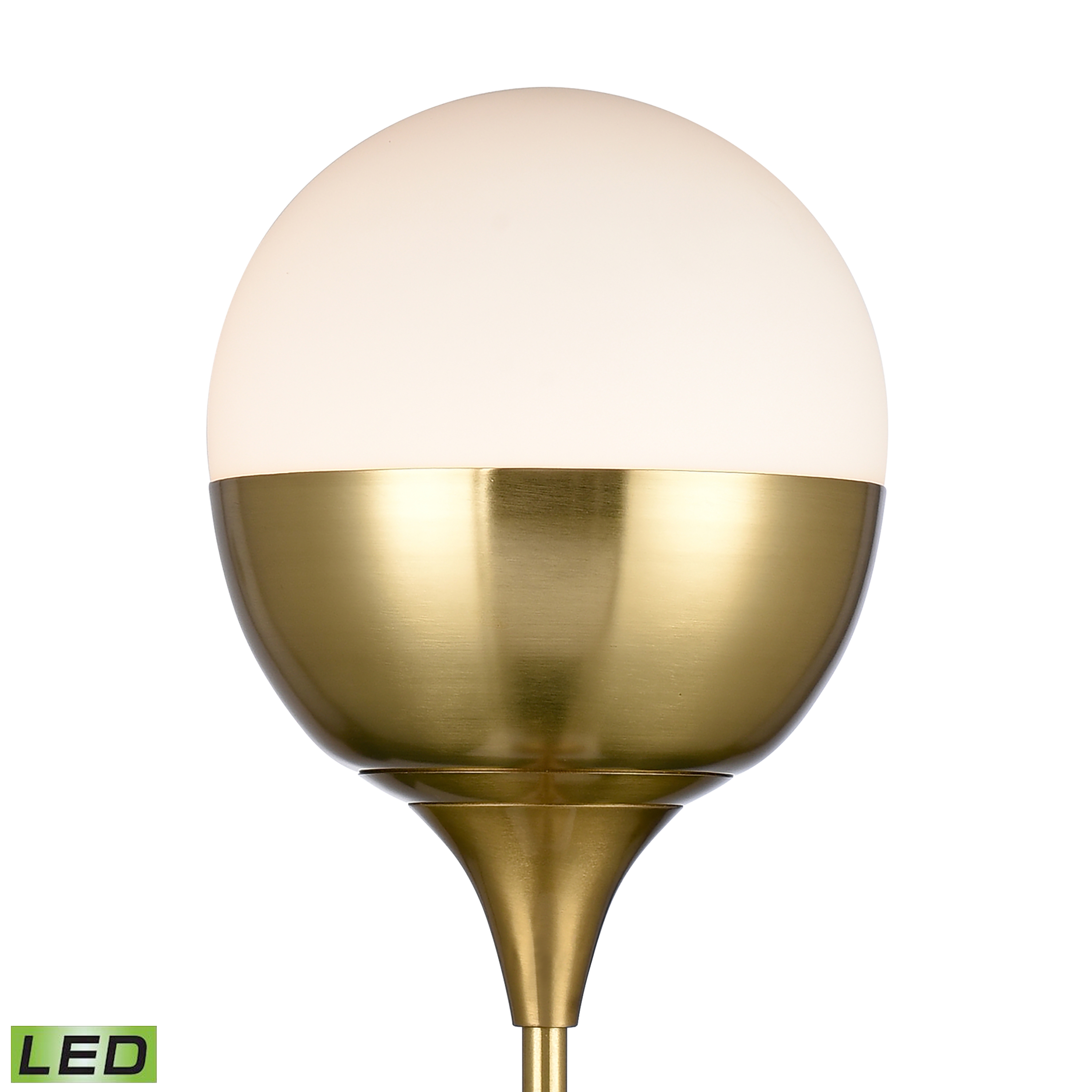Robin Avenue 30'' High 1-Light Table Lamp - Satin Gold - Includes LED Bulb - Image 2