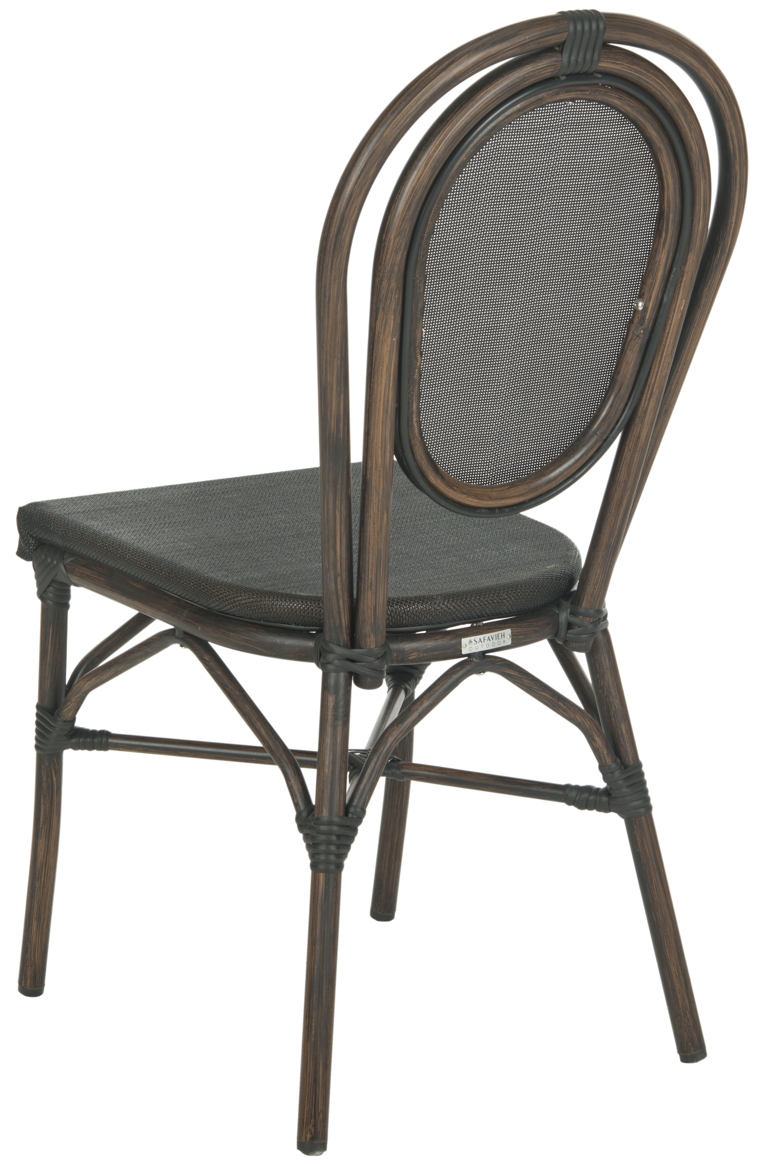 Ebsen Side Chair - Black - Safavieh - Image 3