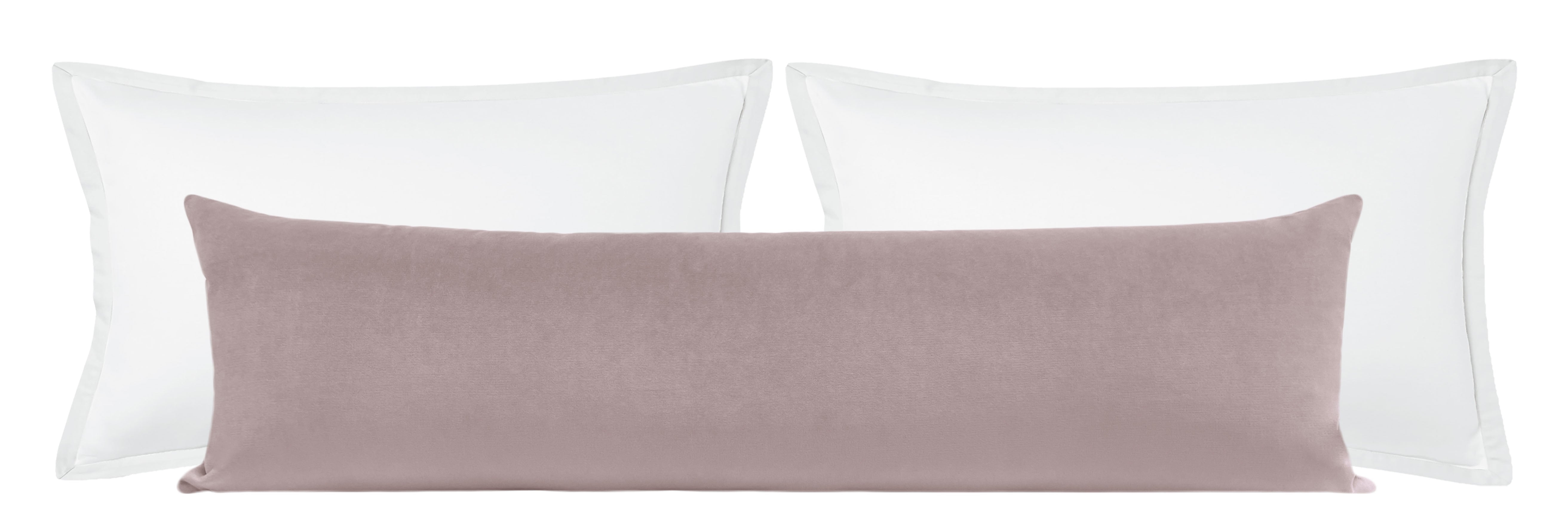 THE XL LUMBAR :: SOCIETY VELVET // SMOKEY LILAC - 14" X 48" - Image 2