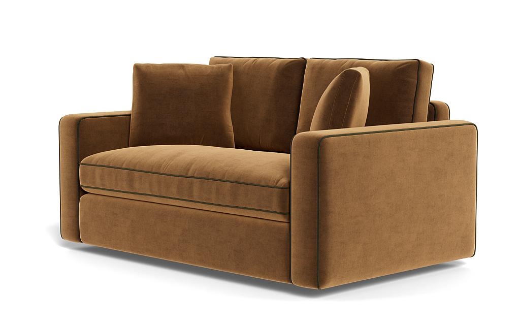 James Loveseat with Contrast Piping - Image 2