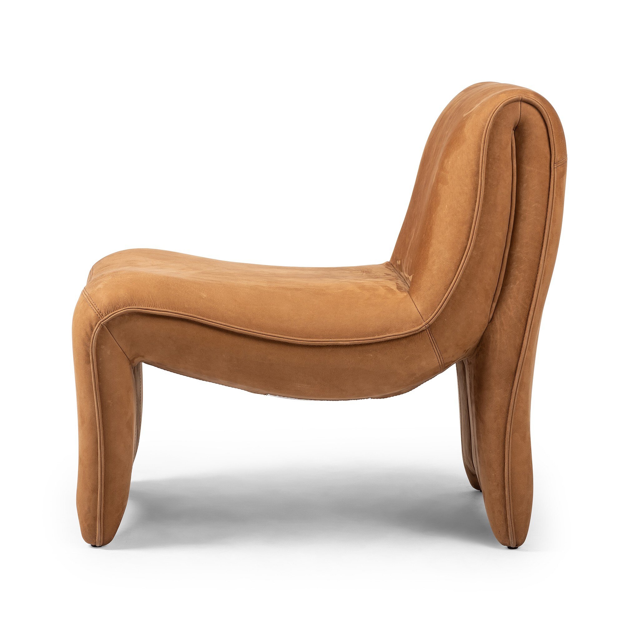 Bridgette Chair - Nubuck Cognac - Image 3