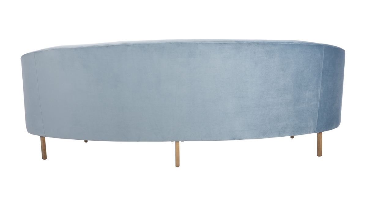 Primrose Curved Sofa - Light Blue - Safavieh - Image 7