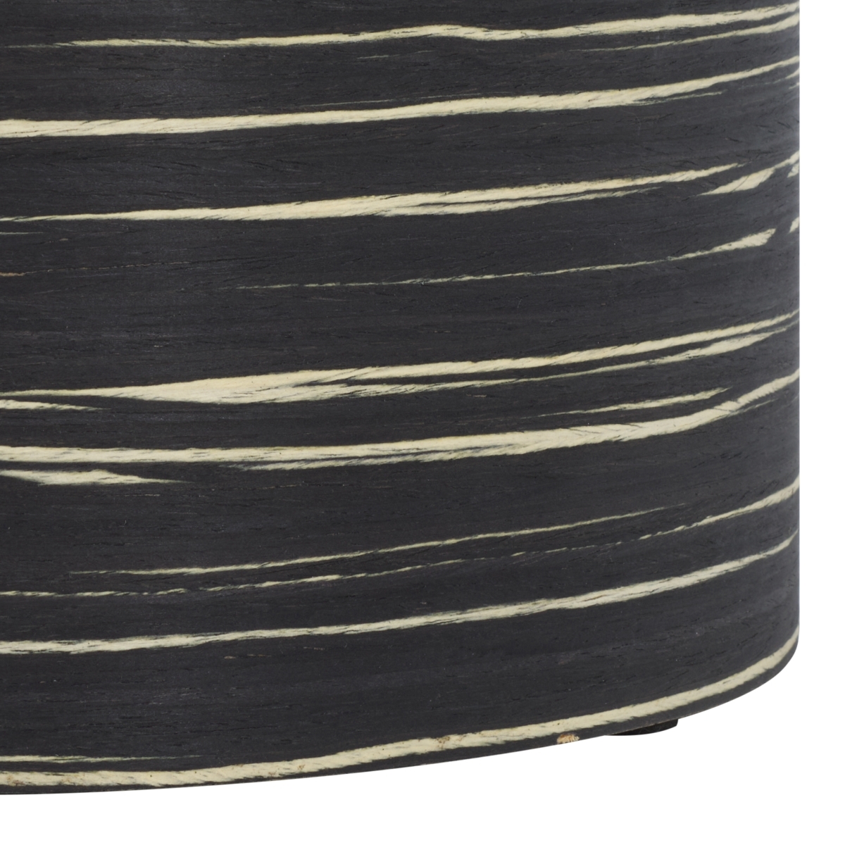 Bahan Round End Table - Black - Safavieh - Image 3