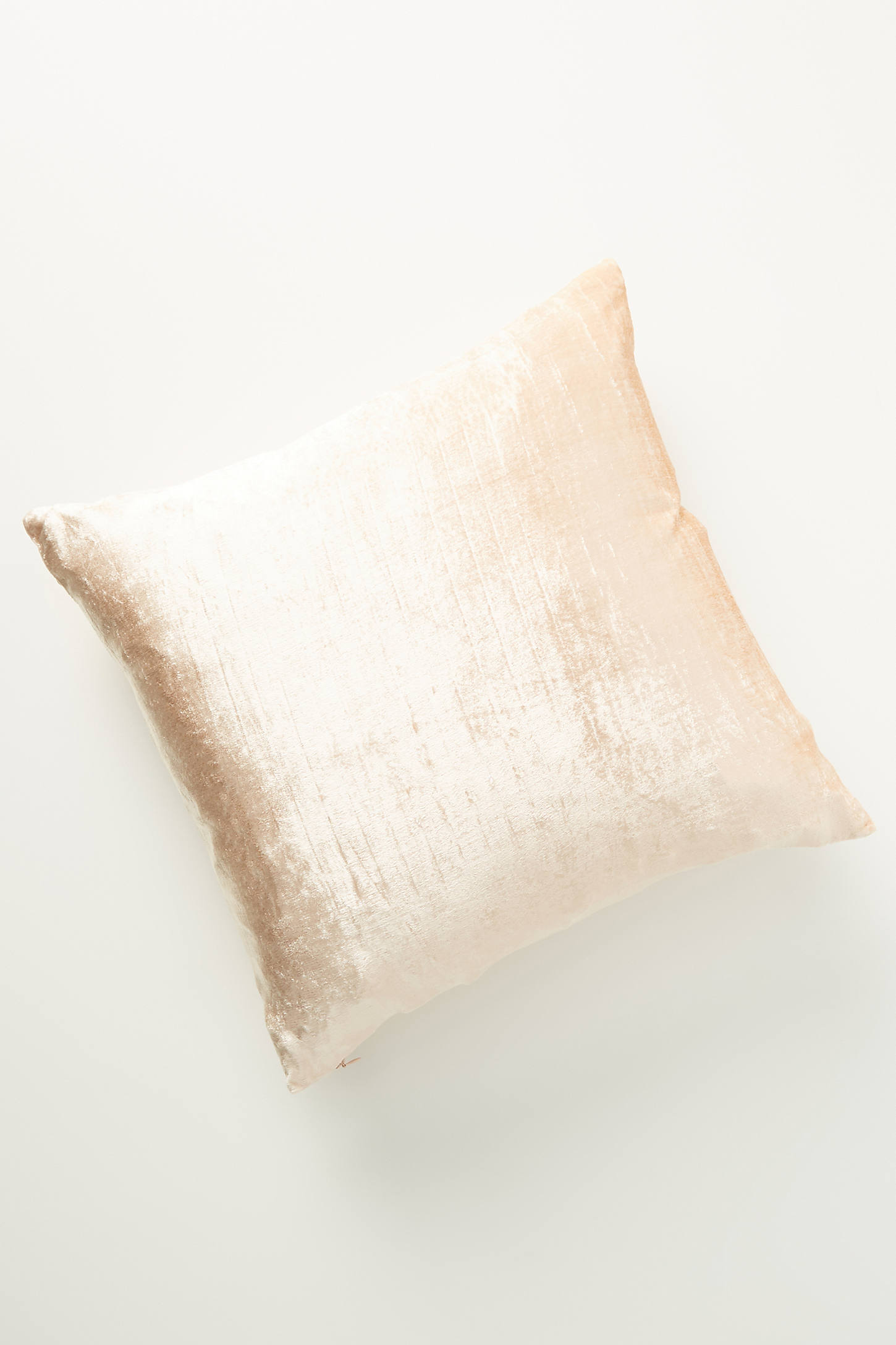 Flower-Dyed Velvet Pillow - Image 0