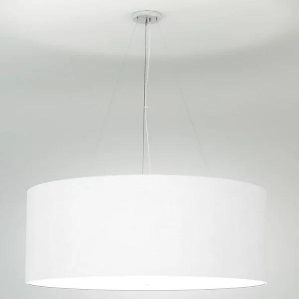 Bryce Linen Drum Pendant - Image 0
