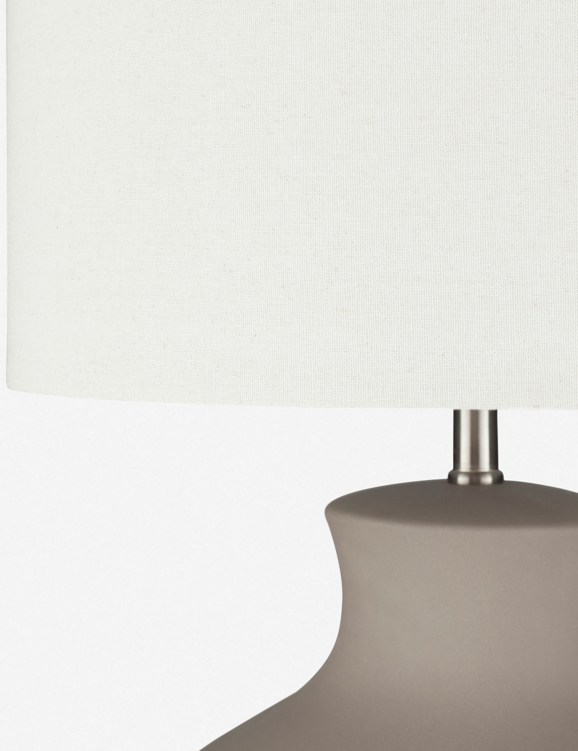 Penna Table Lamp, Taupe - Image 3