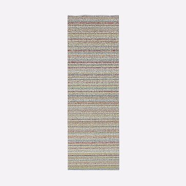Chilewich Skinny Stripe Shag Mat18x28Birch - Image 2