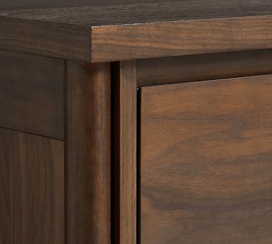 Bloomquist Wood Lateral File Cabinet, Warm Dusk - Image 1