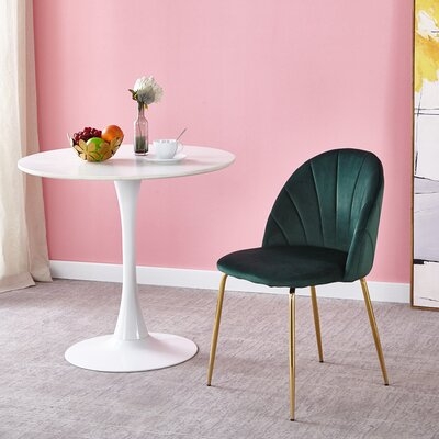 Jenkintown Velvet Metal Side Chair - Image 0