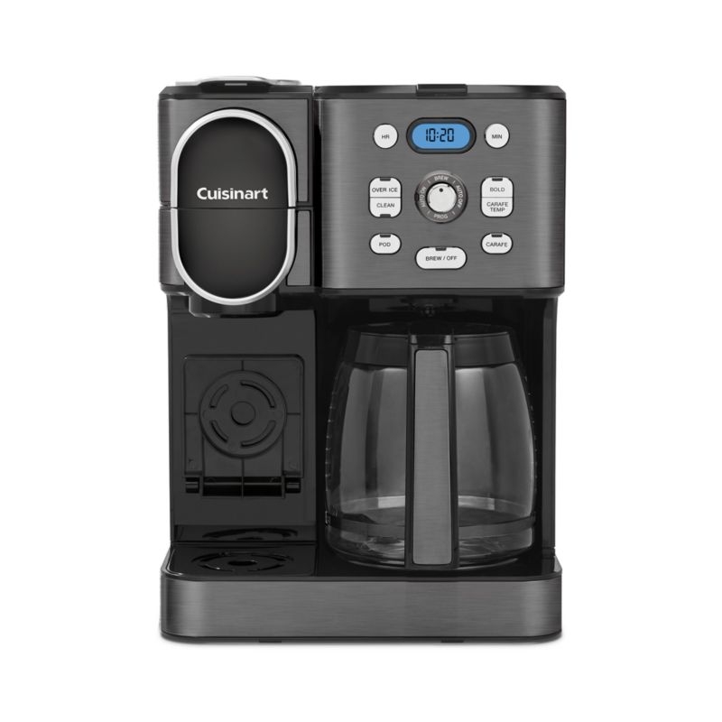 Cuisinart ® Coffee Center ® Black Stainless Steel 12-Cup Coffee Maker and Single Brewer - Image 3