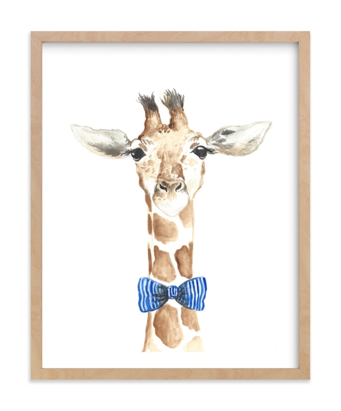 Dapper Giraffe Open Edition Fine Art Print - Image 0