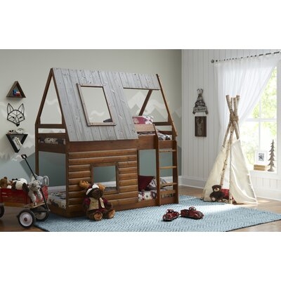 Cascade Log Cabin Bunk Bed - Image 0