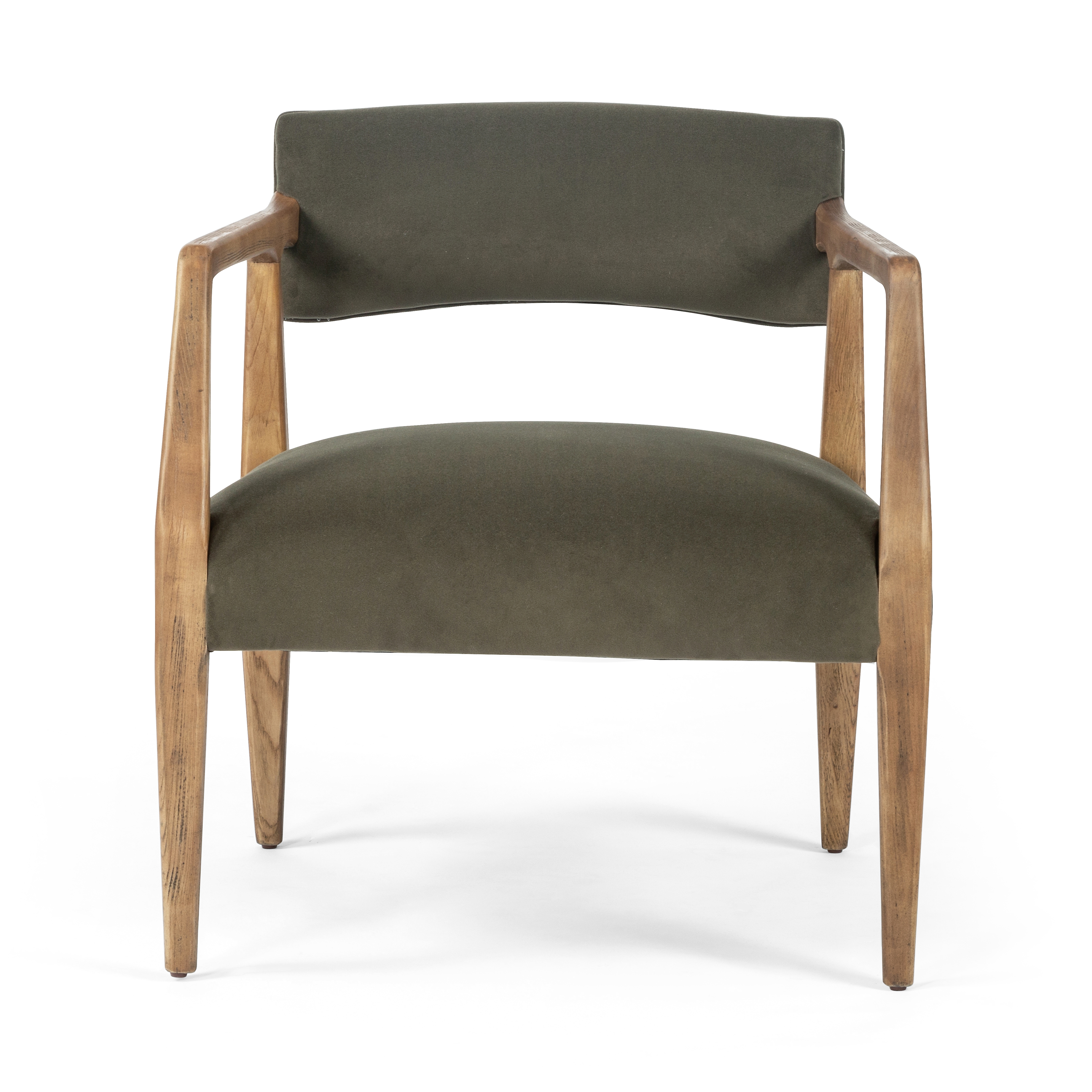 Tyler Armchair - Modern Velvet Loden - Image 2