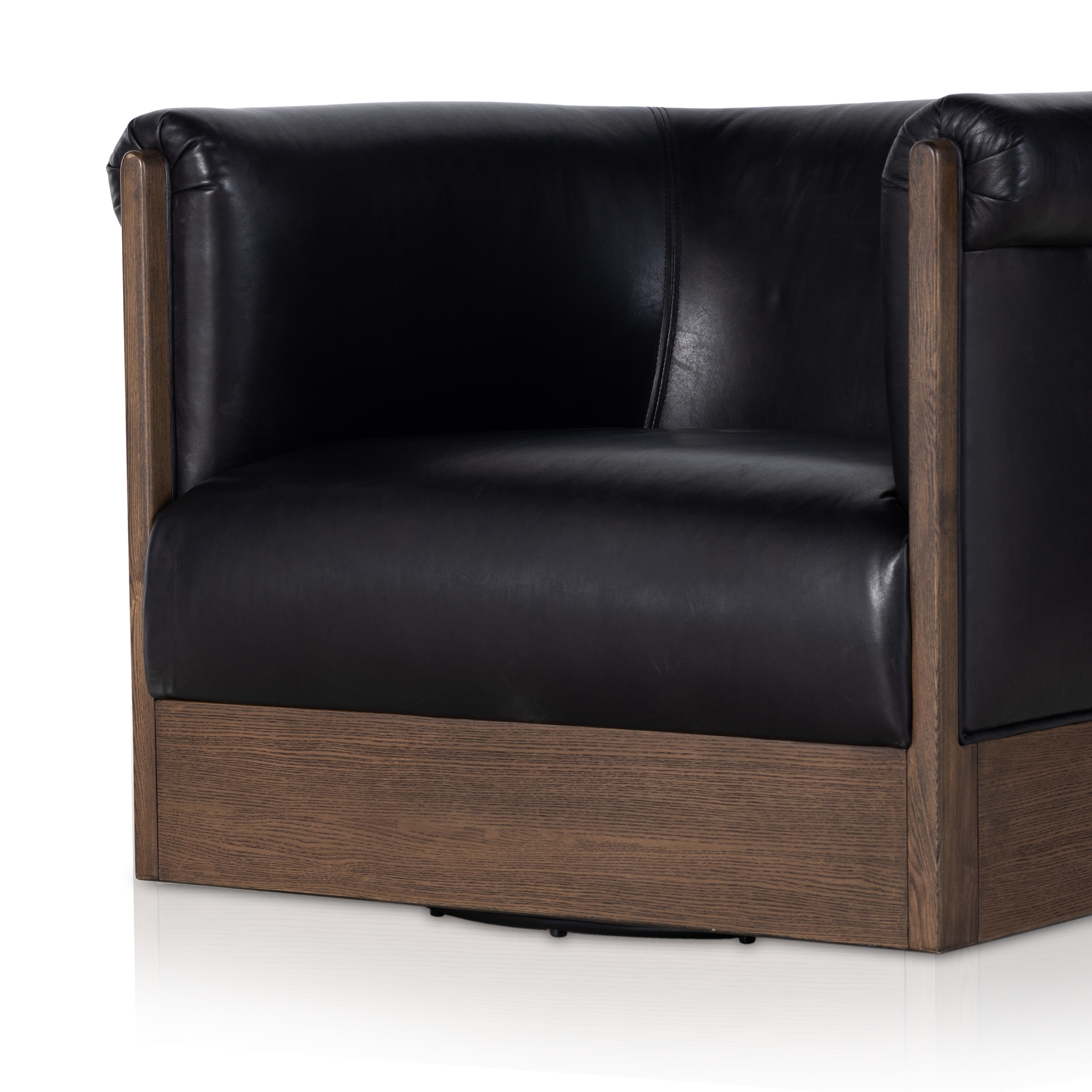 Colby Swivel Chair - Heirloom Black - Image 10