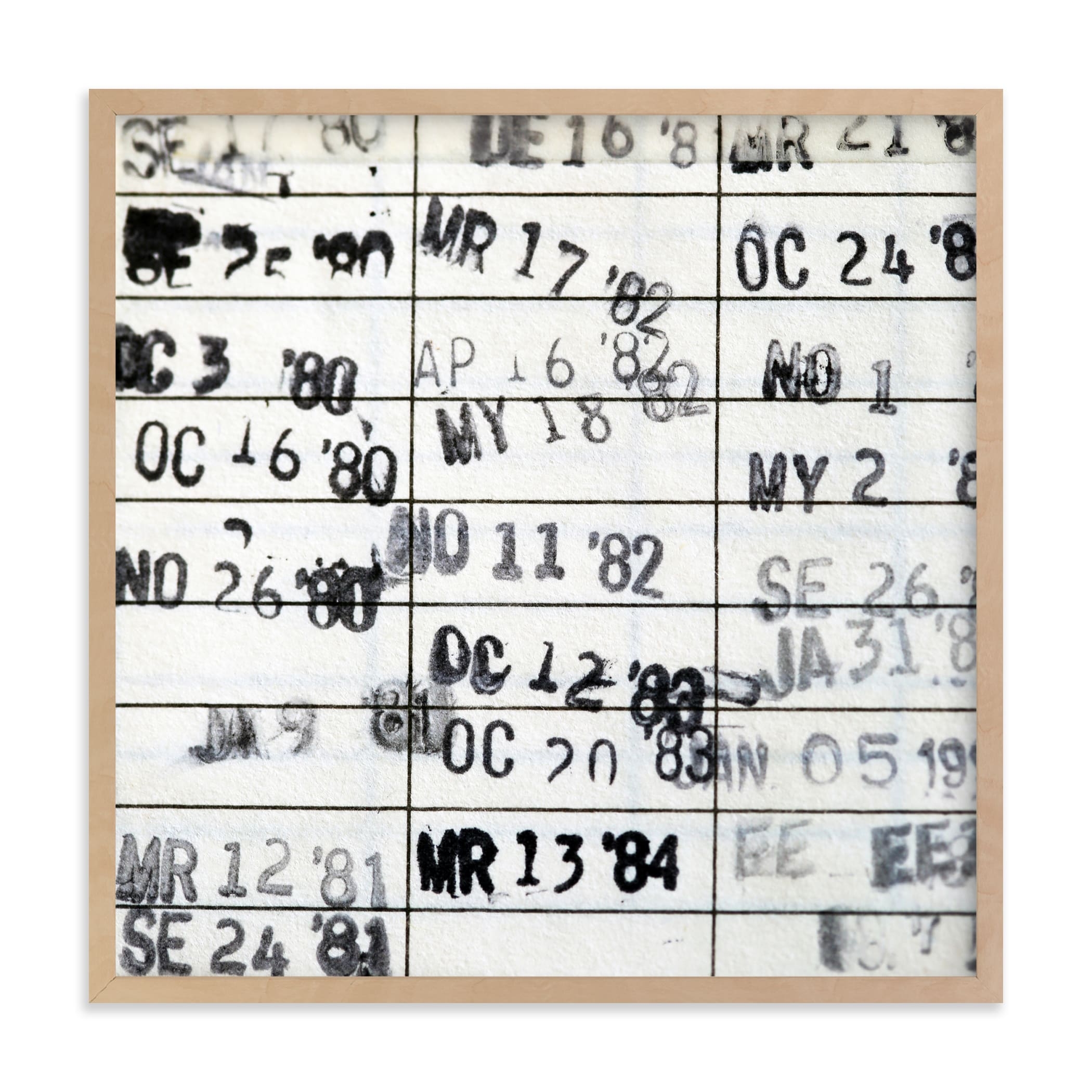 Date Due Limited Edition Fine Art Print 2 - Image 0