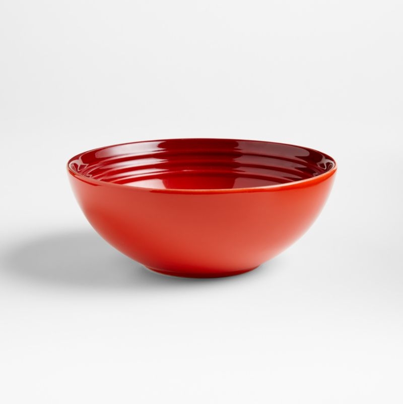 Le Creuset ® Set of 4 Cereal Bowls Cerise Red - Image 2