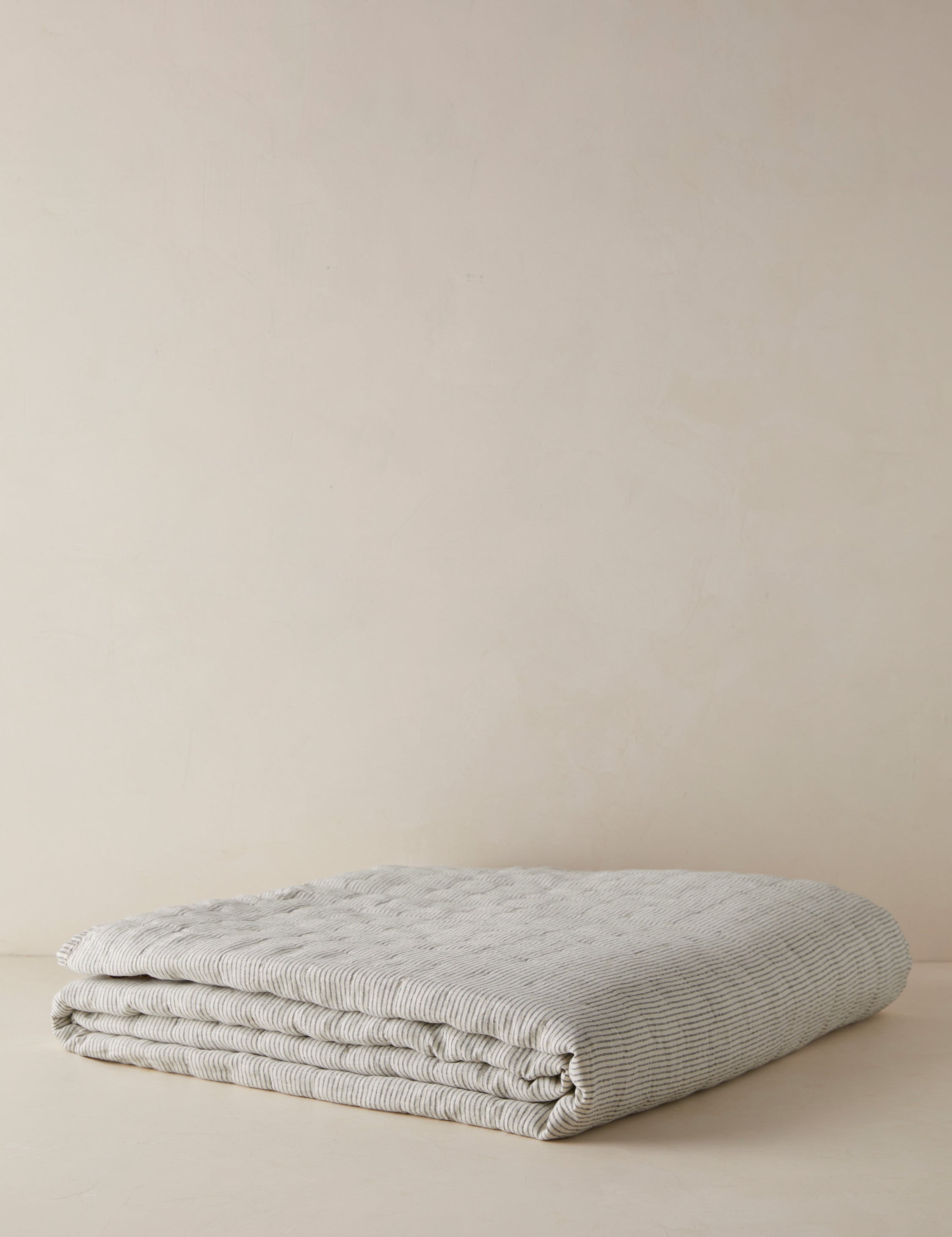 Lammin Linen Quilted Coverlet by Sarah Sherman Samuel - Image 0