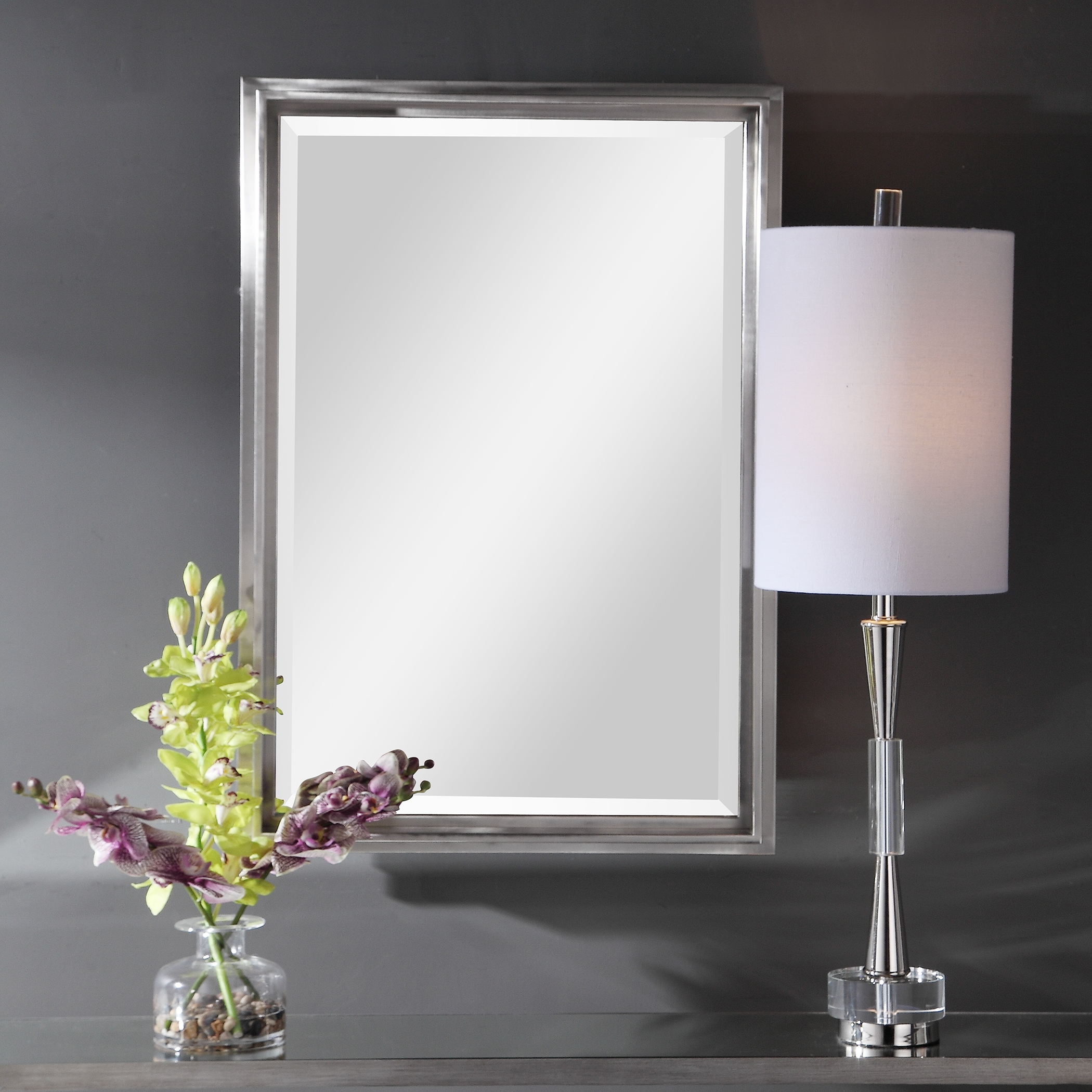 Cosimo Silver Vanity Mirror - Image 0