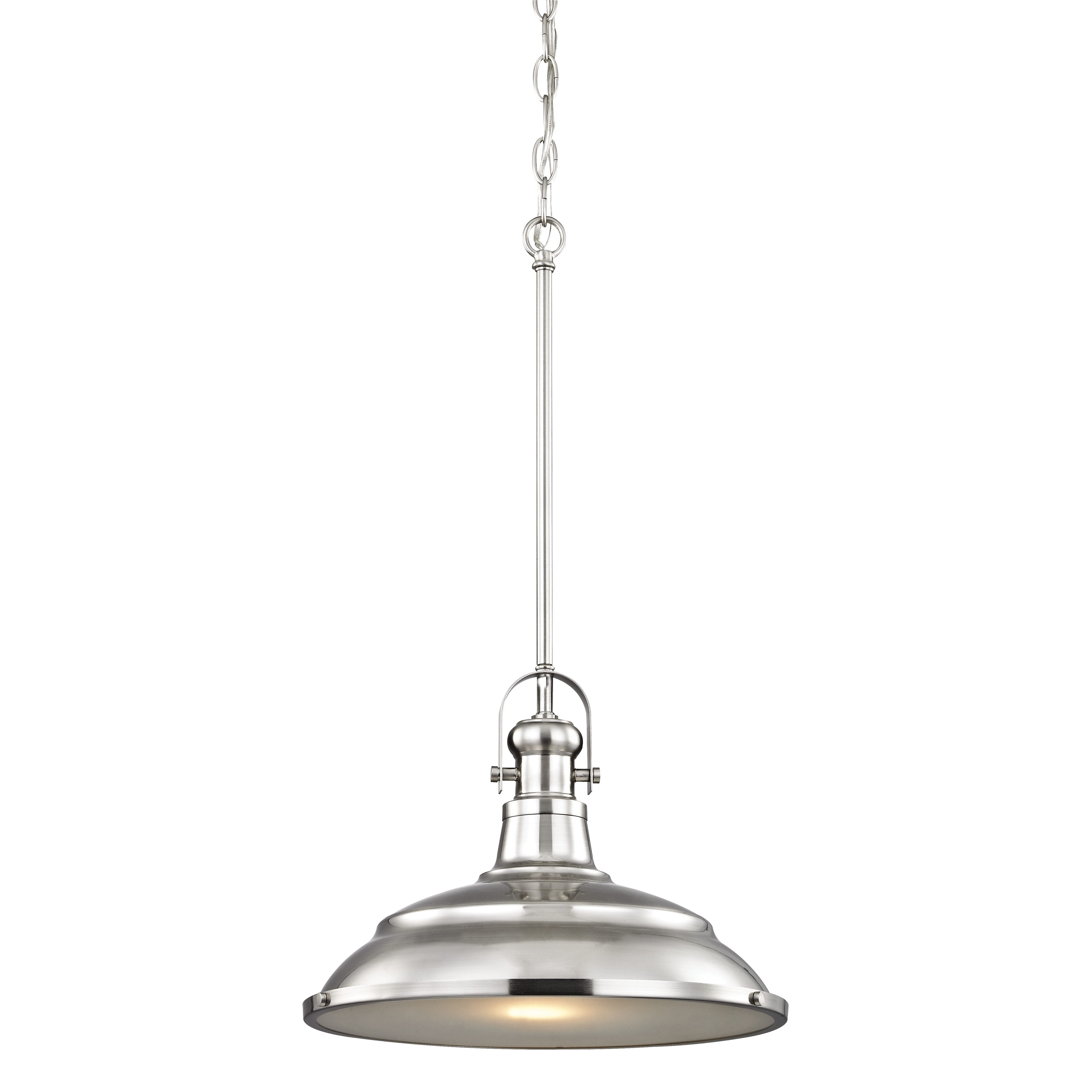 Blakesley 14'' Wide 1-Light Pendant - Brushed Nickel - Image 0