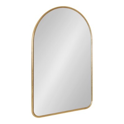 George Oliver Caskill Framed Arch Wall Mirror 24X36 Gold - Image 0