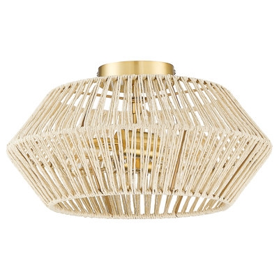 Nekoosa 2-Light 16" Semi Flush Mount - Image 0