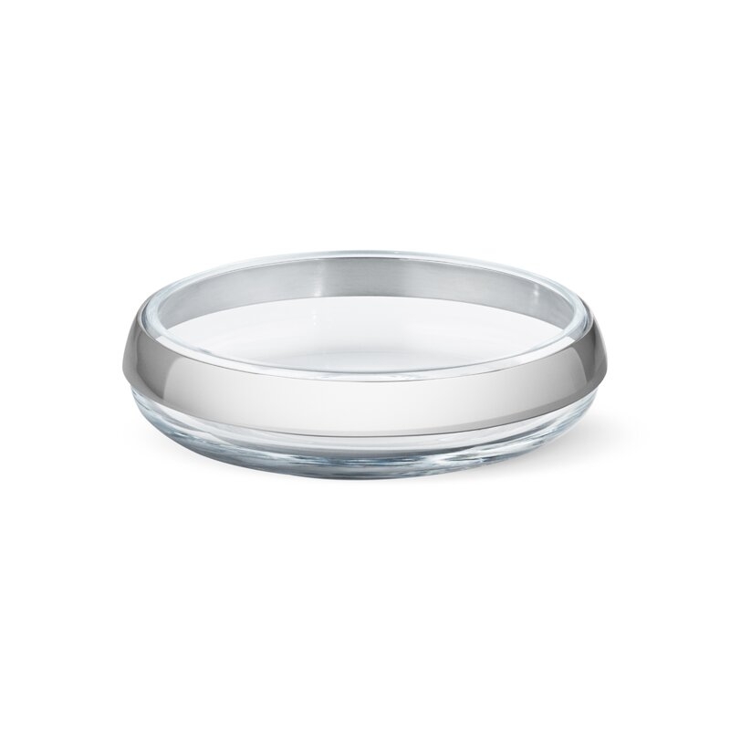 Georg Jensen Duo Sleek Decorative Bowl in Clear/Mirror Polished - Image 0