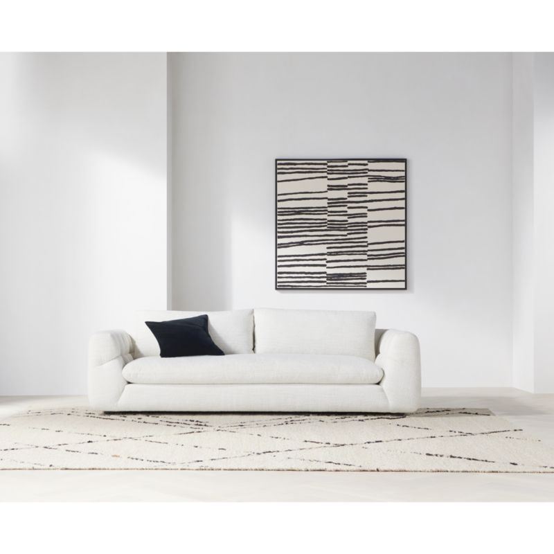 Vail Zig Zag Geometric Espresso Brown Area Rug 6'x9' - Image 2