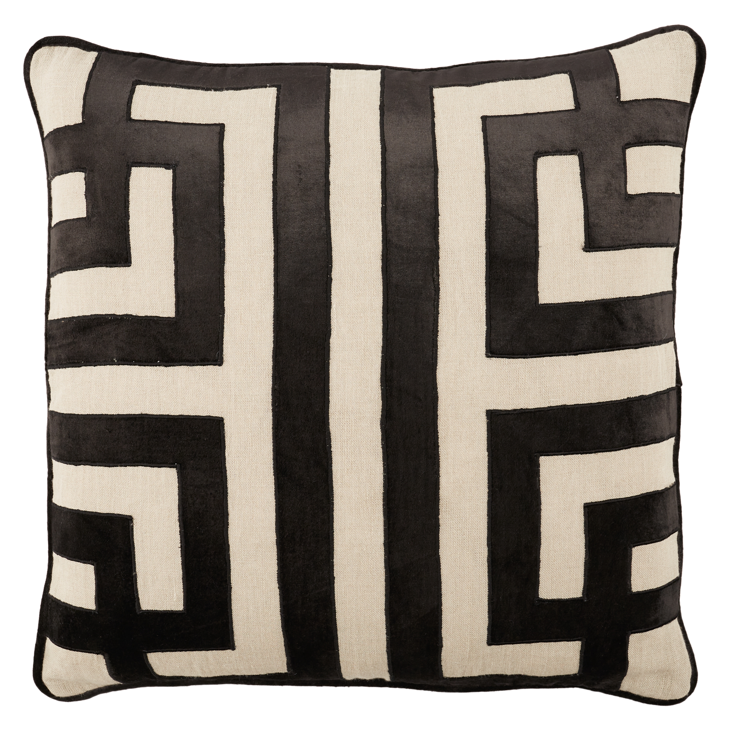 Design (US) Black 22"X22" Pillow - Image 0