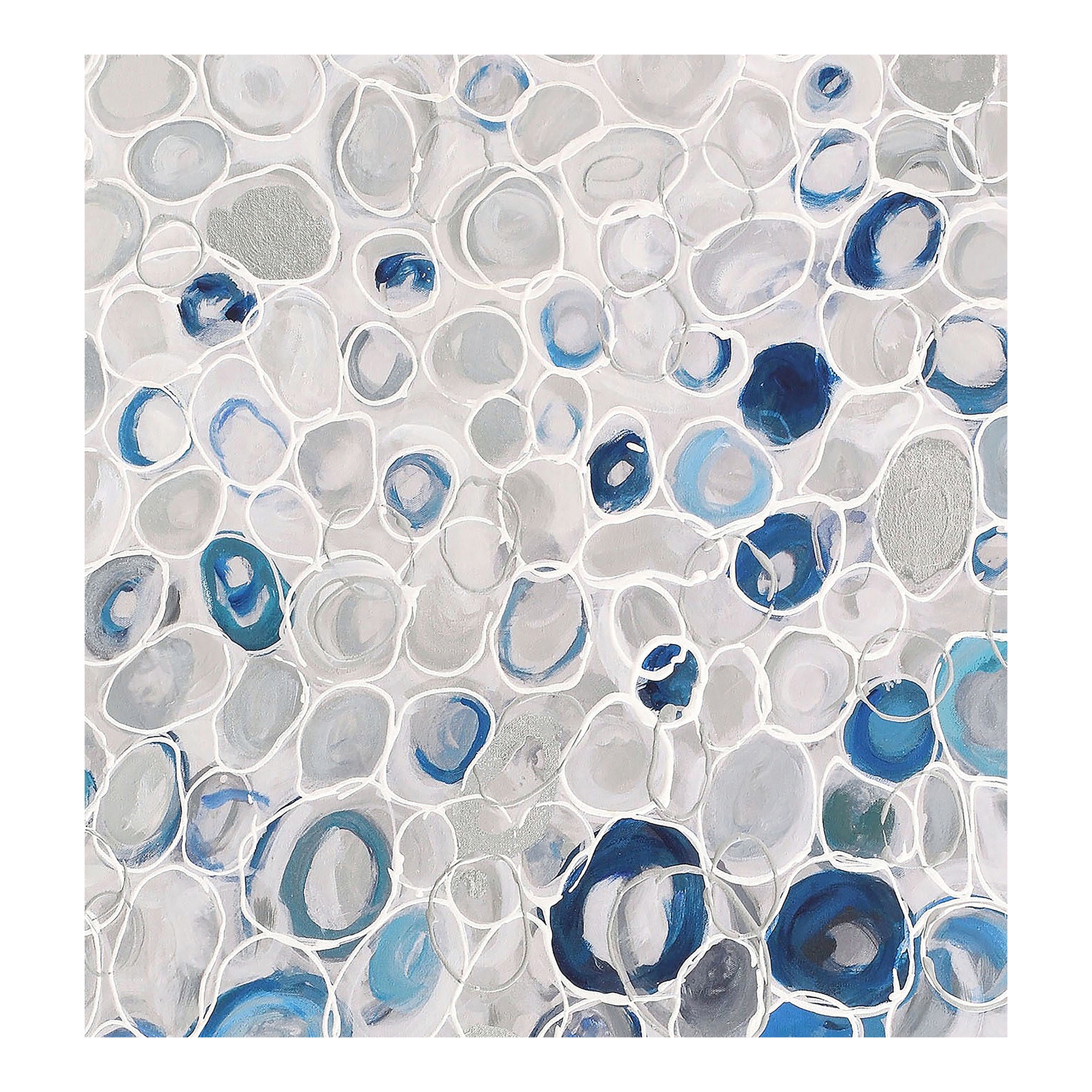 Blue Bubbles Wall Décor - Image 1