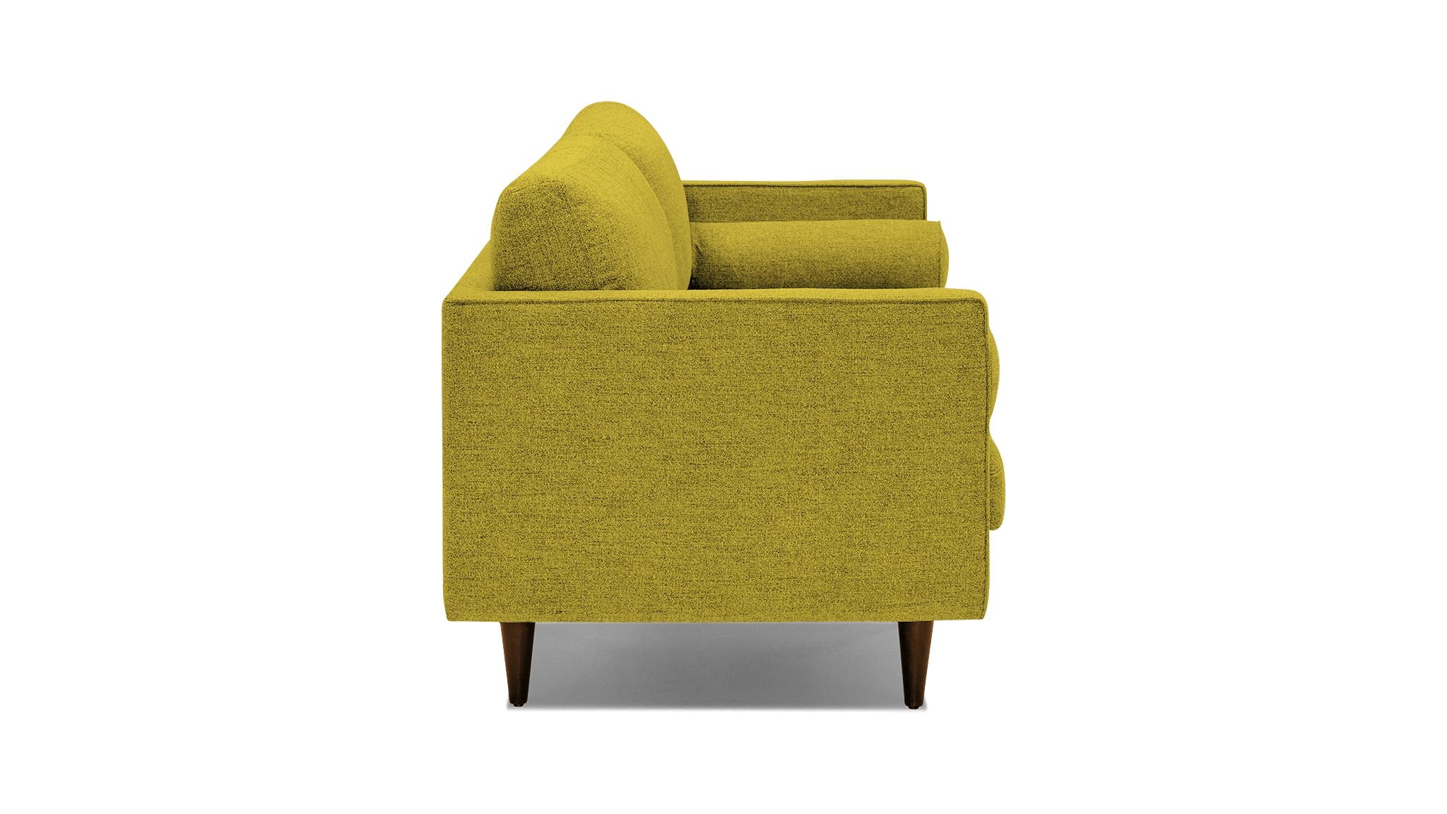 Yellow Briar Mid Century Modern Sofa - Bloke Goldenrod - Mocha - Image 2