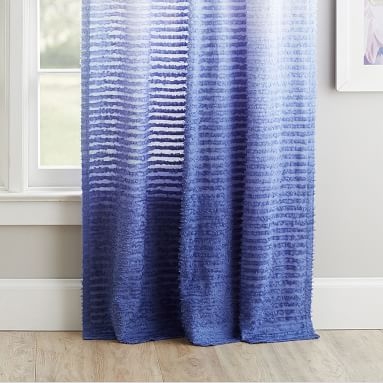 Textural Ombre Curtain Set, 108", Light Pool - Image 3
