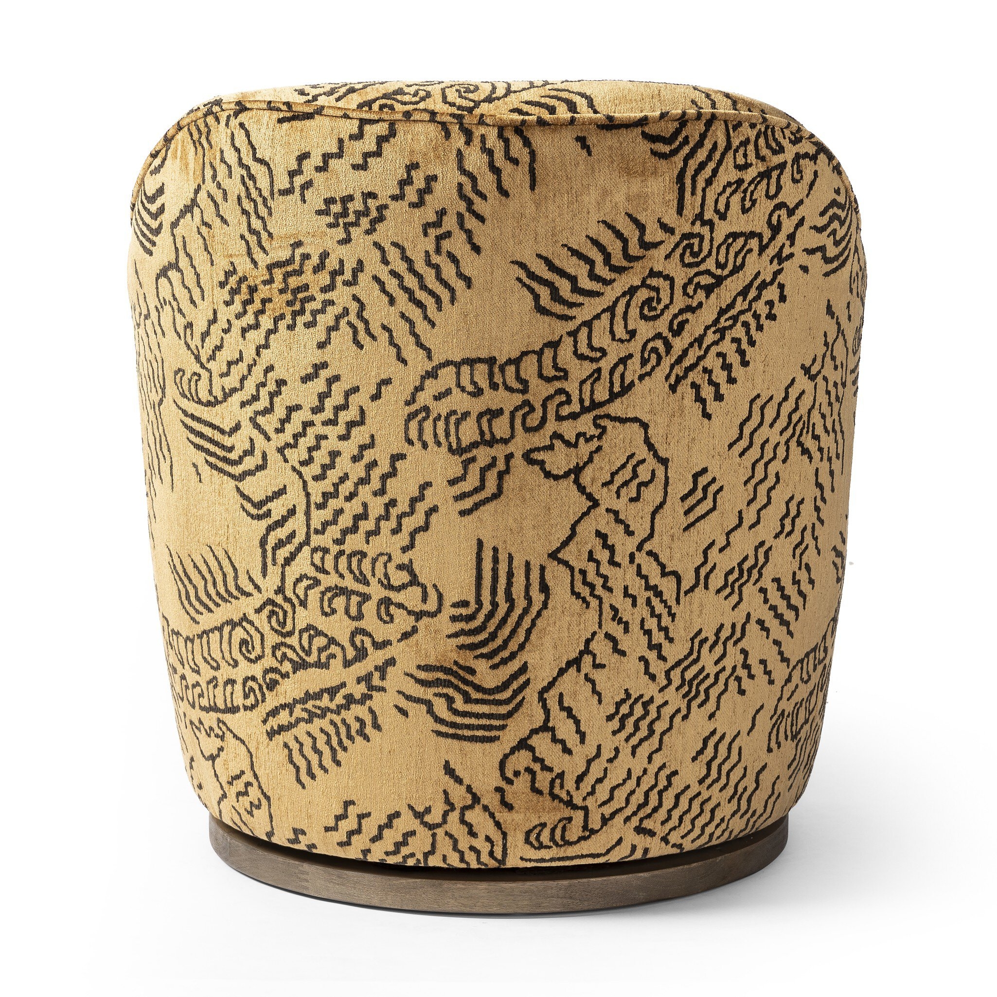 Aurora Swivel Chair - Balkan Ochre - Image 4