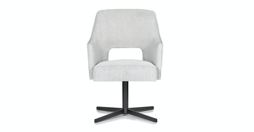 Eliseno Drizzle Gray Office Chair - Image 0